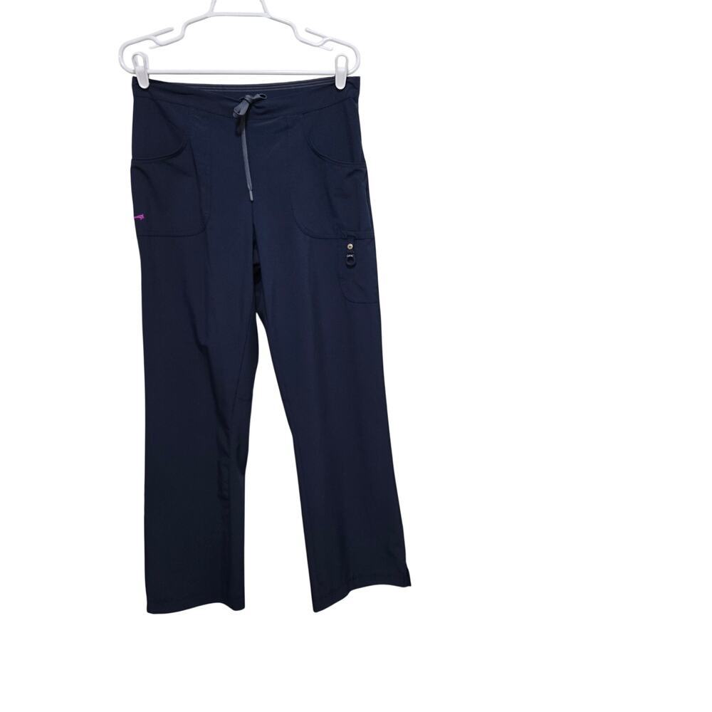 Wink Scrubs Pants Lynx Straight Leg Utility Stretch Navy Women’s Small